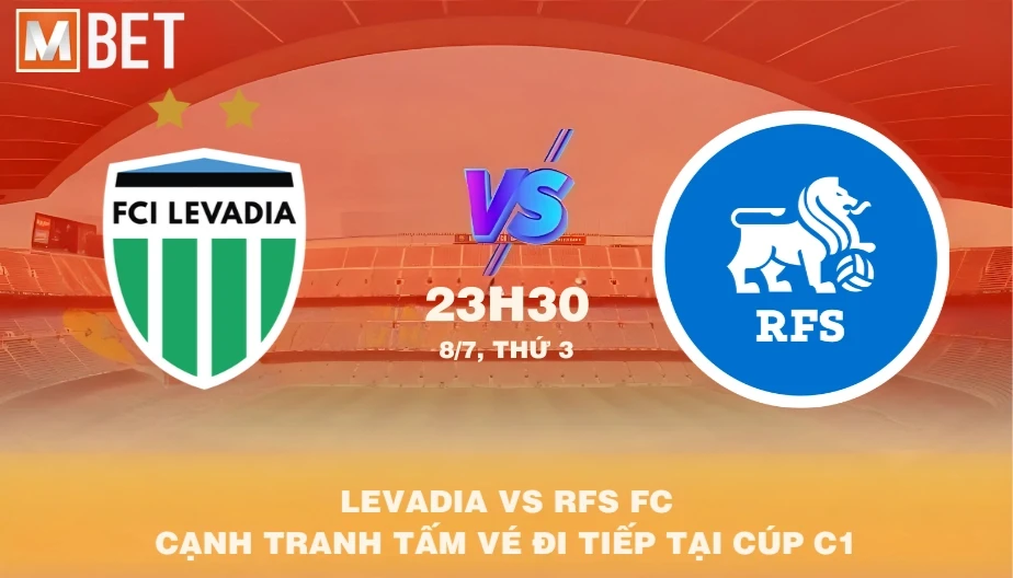 MBET Nhận Định Bóng Đá Levadia Vs RFS 23h30 ngày 08/07/2025